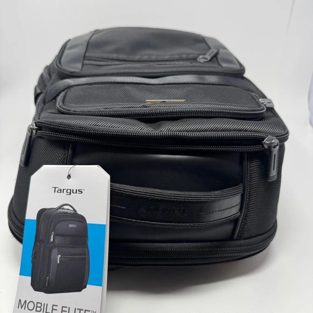 Targus‎ Mobile Elite Checkpoint-Friendly Laptop Backpack Black 15-16in TBB617GL